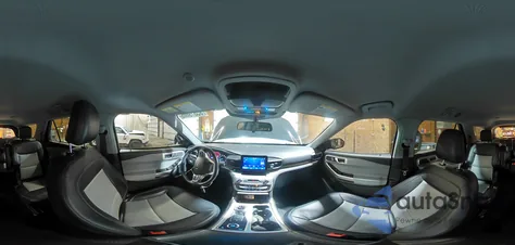 2022 Ford Explorer Xlt z USA, uszkodzony, nr VIN 1FMSK8DH2NGB09622